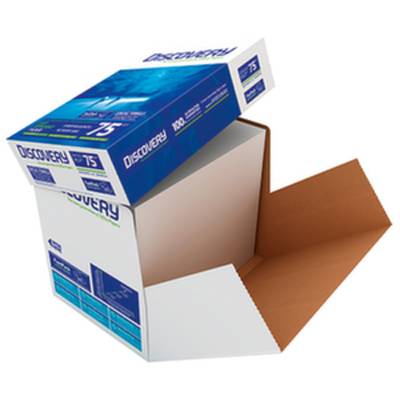 Discovery Kopierpapier 834270A75S DIN A4 75g/qm weiß 2.500 Bl./Pack.-0