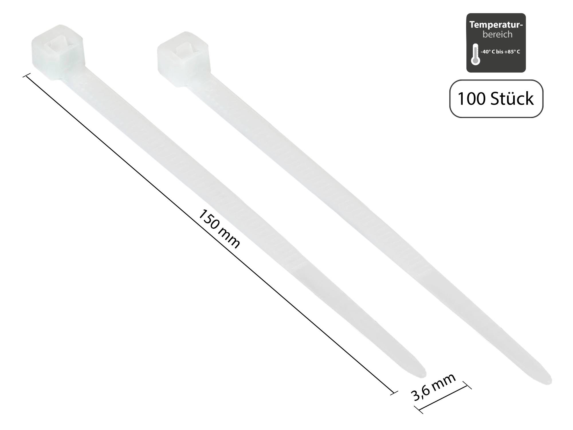 Good Connections KAB-20S48 - Lösbarer Kabelbinder - Nylon - Schwarz - 2 - 53 mm-0