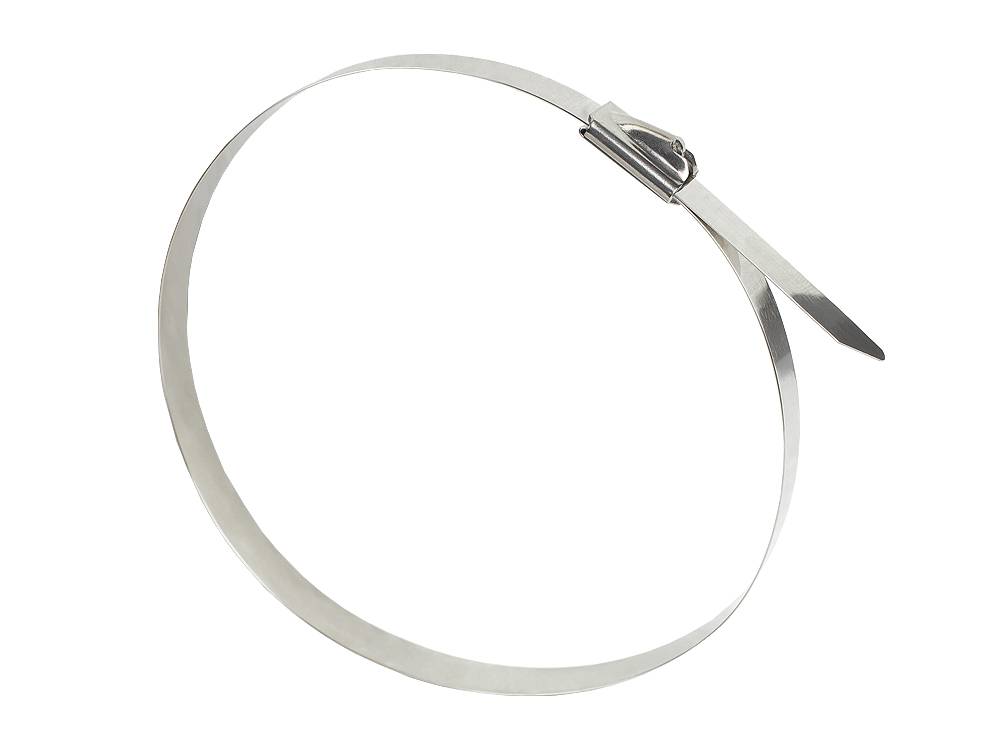 Good Connections® Edelstahl-Kabelbinder 300 mm x 7,9 mm, -60 °C bis +550 °C, 20 Stück-1