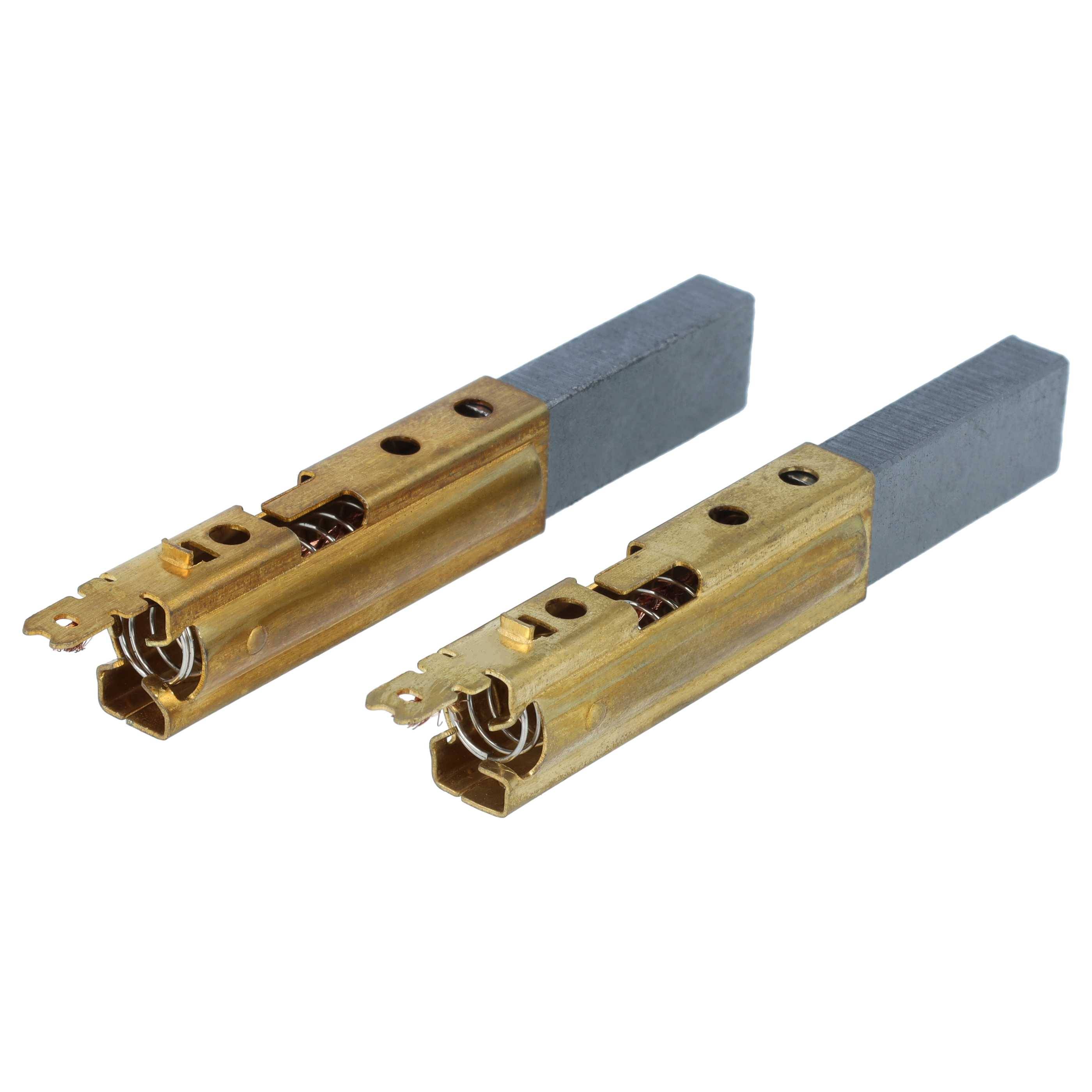 vhbw 2x Kohlebürste Motorkohle, Schleifkohle 6,3 x 11 x 28mm kompatibel mit Festool CTL 22 E | 22 E SG, 33 E, 33 E SG
