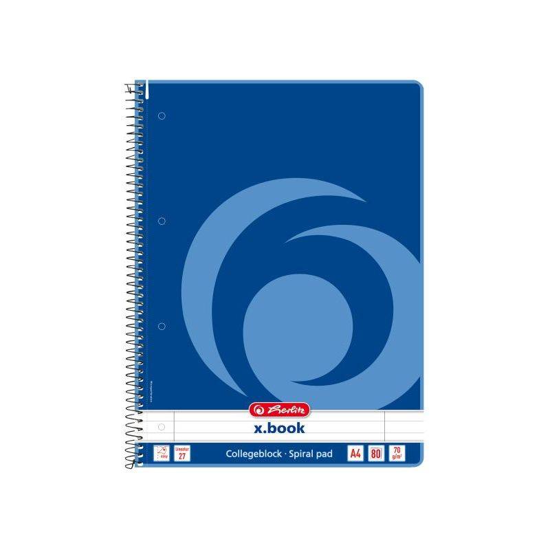 herlitz Collegeblock DIN A4 liniert 400129112-0