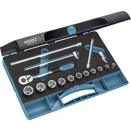 Hazet Steckschlüsselsatz metrisch 3/8 (10 mm) 16teilig 880N-1