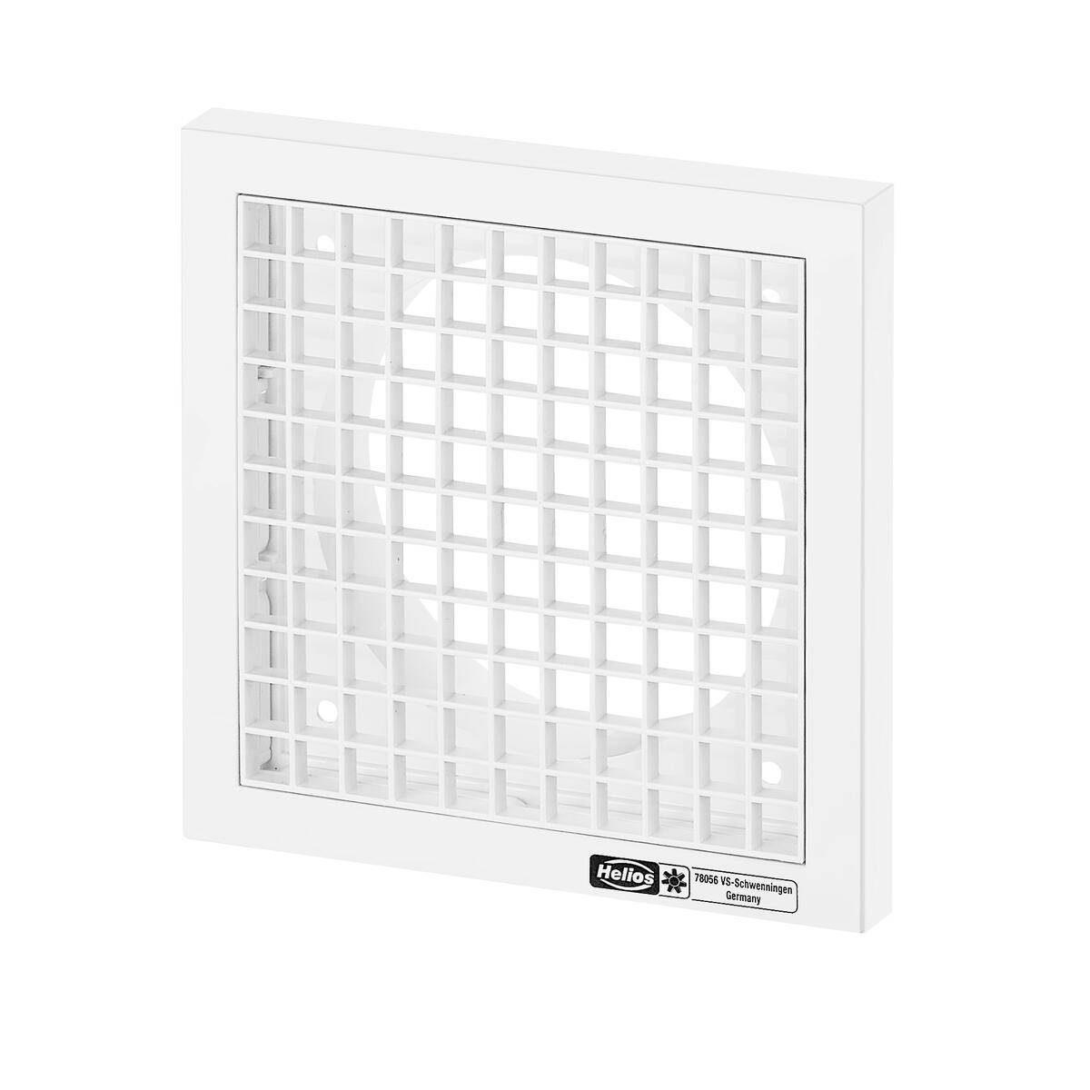 Helios Ventilatoren Lüftungsgitter aus Kunststoff G 100-0
