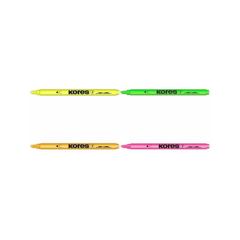 Kores Textmarker-Pen, Keilspitze: 0,5 - 3,5 mm, grün-0