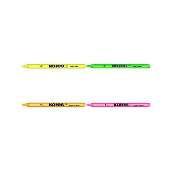 Kores Textmarker-Pen, Keilspitze: 0,5 - 3,5 mm, grün