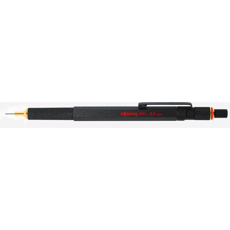 Rotring 1904447, Schwarz, Metall, HB, 0,5 mm-0