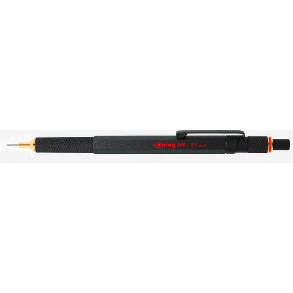 Rotring 1904447, Schwarz, Metall, HB, 0,5 mm