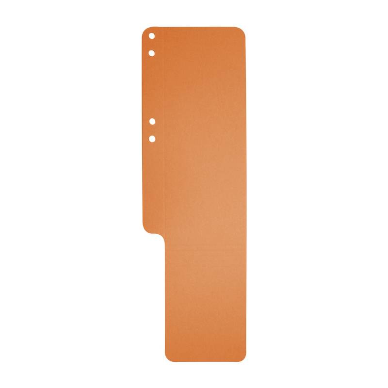 EXACOMPTA Aktenschwänze, Karton, 100 Stück, orange-0