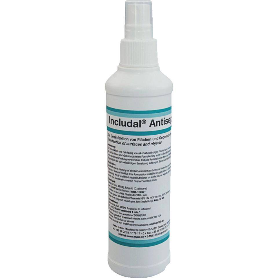 Physioderm Spray Includal® Antisept, zur Desinfektion, 250ml/Flasche-0