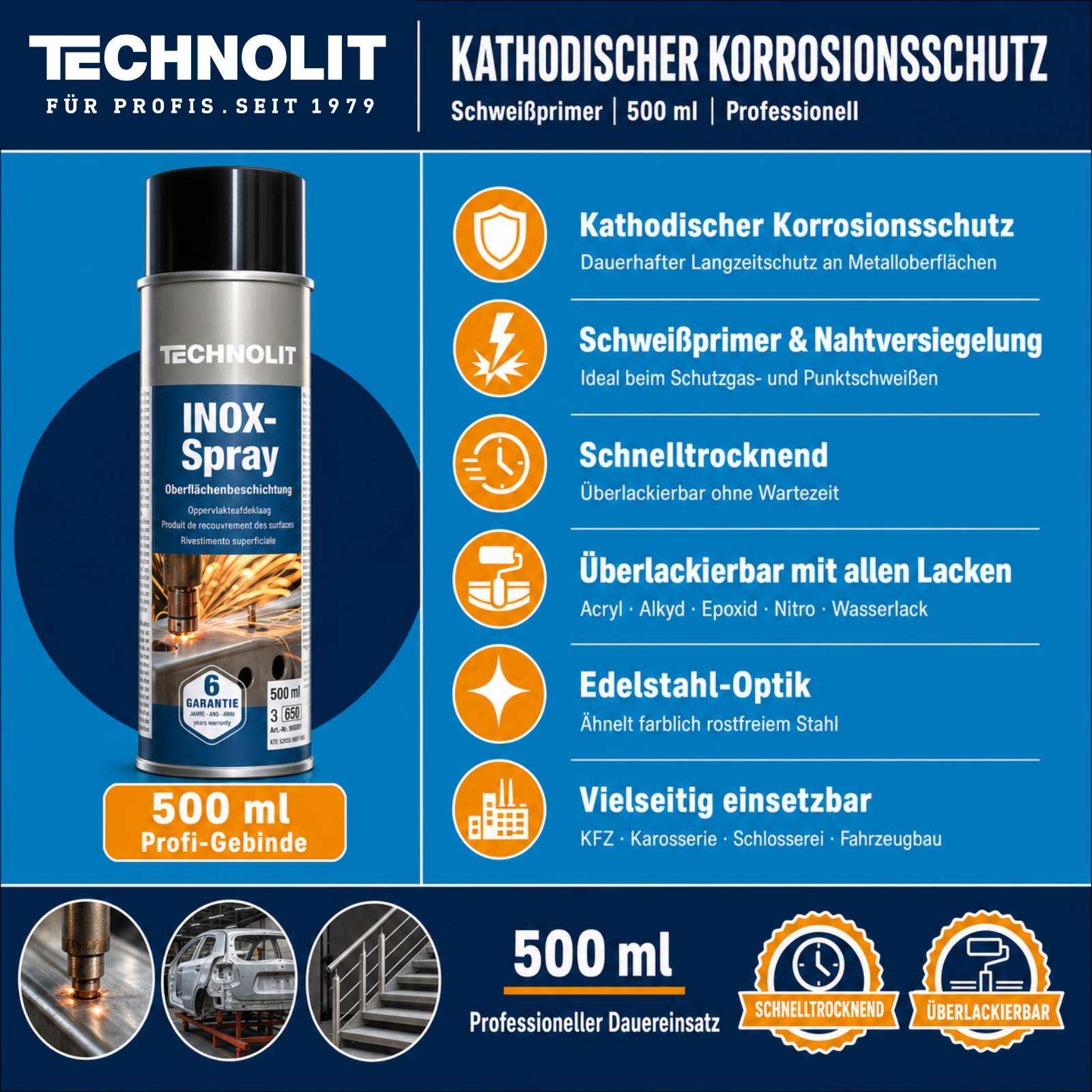 TECHNOLIT Inox-Spray 500ml-1