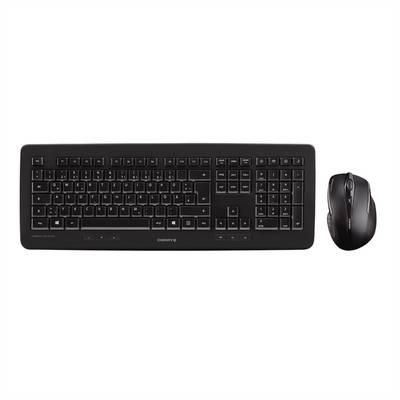 CHERRY DW5100 Funk Tastatur, Maus-Set  Deutsch, QWERTZ, Windows® Schwarz