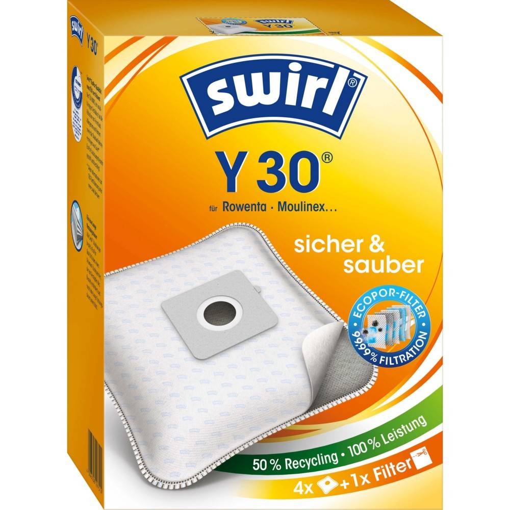 Swirl Staubbeutel Y 30 EcoPor VE4-0