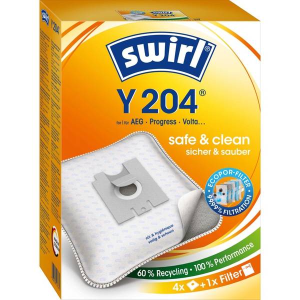 Swirl Staubbeutel Y 204 EcoPor VE4