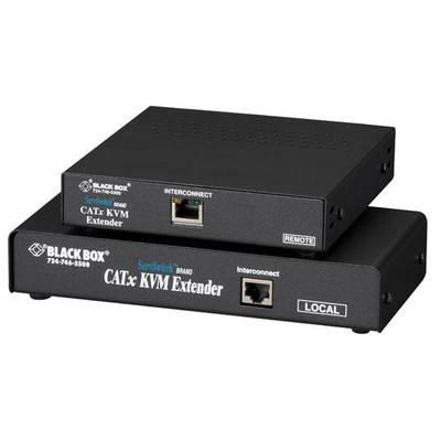 Black Box ACU2001A CATx Extender DeSkew, LR Single Access PS/2 CATx 300m Single VGA