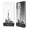 NALIA Hülle für Huawei P30 Lite, Motiv Handy Hülle Slim Silikon Case Schutzhülle Berlin Skyline