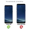 NALIA 360 Grad Hülle für Samsung Galaxy S8, Full Cover Handy Schutzhülle Case Gold