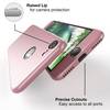 iPhone 7 Hülle 360 Grad Handyhülle mit Displayschutz von NALIA, 360° Cover Case Rot Schwarz