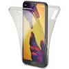 Huawei P20 Lite 360 Grad Handy Hülle von NALIA, Cover Etui Rundum Schutz Case Grau