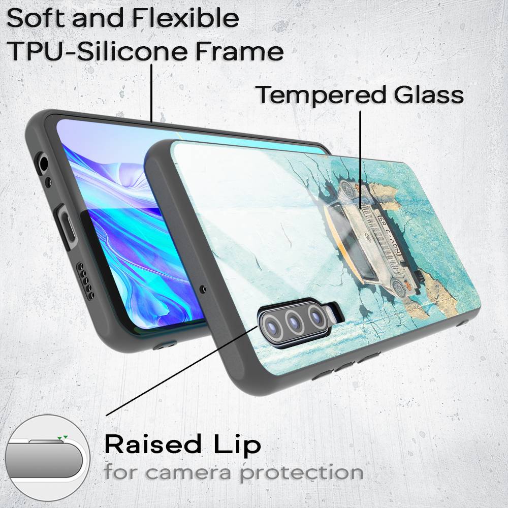 NALIA Motiv Handyhülle für Huawei P30, Schutz Case Cover Tasche Bumper Etui Schale Trabi-2