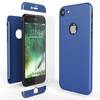 iPhone 7 Hülle 360 Grad Handyhülle mit Displayschutz von NALIA, 360° Cover Case Blau