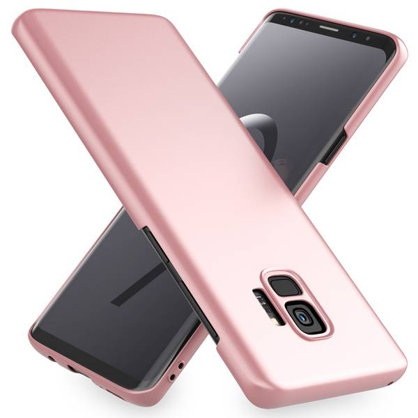 Samsung Galaxy S9 Handy Hülle von NALIA, Dünne Schutzhülle Cover Hard Case Etui Rose Gold