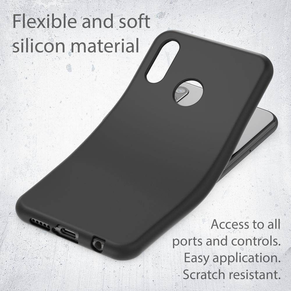 NALIA Hülle Handyhülle für Huawei P20 Lite, Ultra-Slim TPU Silikon Neon Case Gelb-3