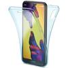 Huawei P20 Lite 360 Grad Handy Hülle von NALIA, Cover Etui Rundum Schutz Case Blau