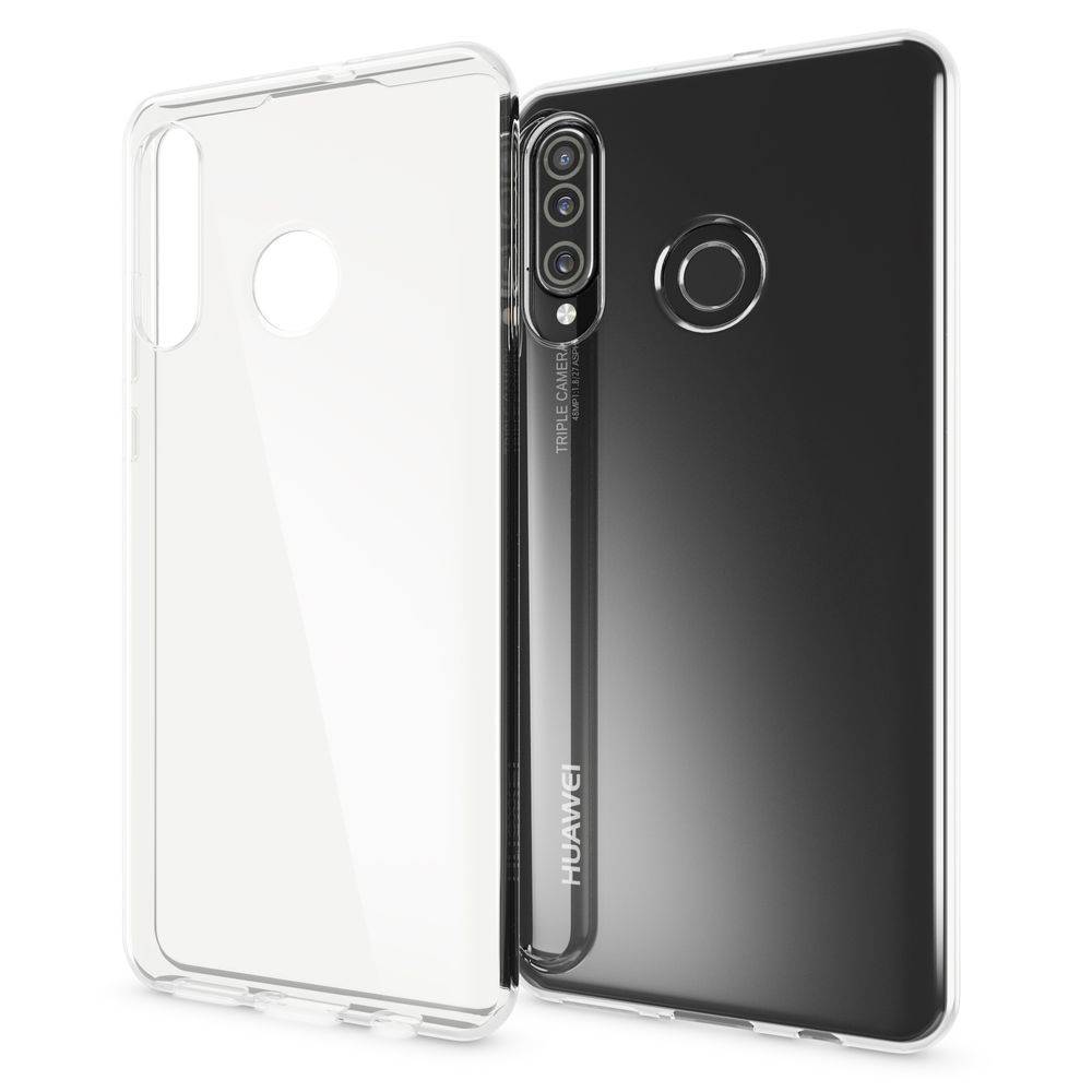 NALIA Handyhülle für Huawei P30 Lite Hülle, Durchsichtige Silikon Schutzhülle-0