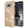 Samsung Galaxy S8 Hülle Handyhülle von NALIA, Glitzer Slim Case Cover Schutzhülle Gold