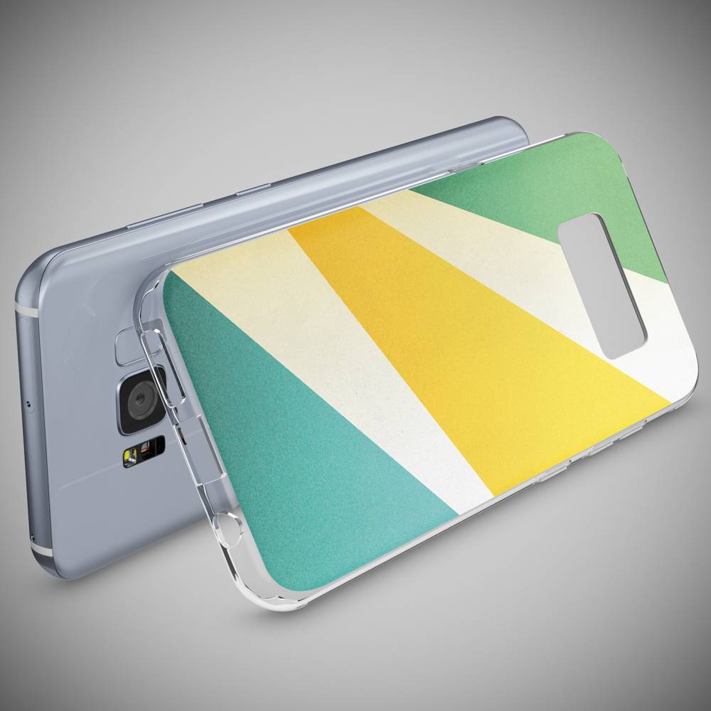 Samsung Galaxy S8 Hülle Handyhülle von NALIA, Slim Silikon Motiv Case Schutzhülle Retro-3