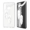 NALIA Hülle für Huawei P30 Lite, Motiv Handy Hülle Slim Silikon Case Schutzhülle Chain Feathers