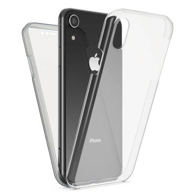 NALIA 360 Grad Handy Hülle für Apple iPhone XR, Full Cover Case Rundum Bumper