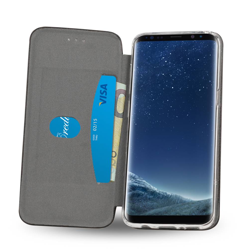 Samsung Galaxy S8 Flipcase von NALIA, Slim Handy Hülle Flip Case mit Magnet-1