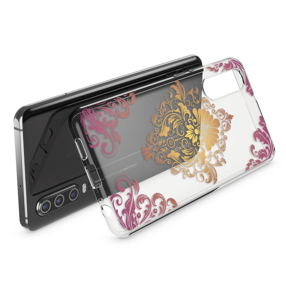 NALIA Hülle für Huawei P30, Motiv Handyhülle Slim Silikon Case Cover Schutzhülle Royal Ornament-1