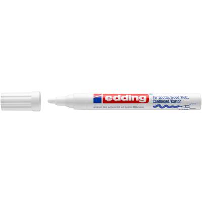 Edding E-4000 4-4000049 Deco Marker Weiß 2 mm, 4 mm 