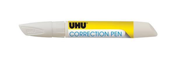 UHU Korrekturstift Correction Pen, 8 ml, weiß