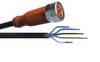 Sensorleitung M12 5P PUR 2m IP69K - 2 m - PUR-Kabel - AA043 - autosen