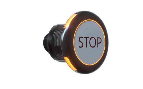 Kapazitiver Taster aus Kunststoff IP69K - AC904 - autosen