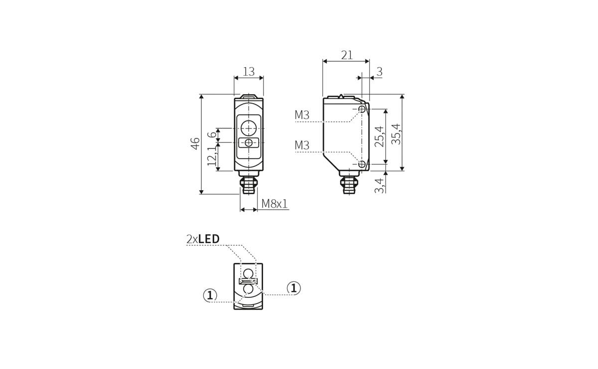 Laser-Reflexlichtschranke - AL006 - autosen-1