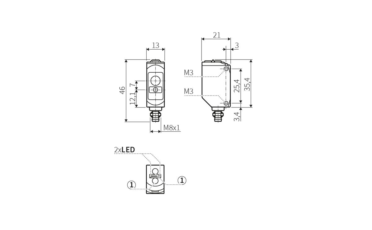 Laser-Reflexlichttaster - AL005 - autosen-1