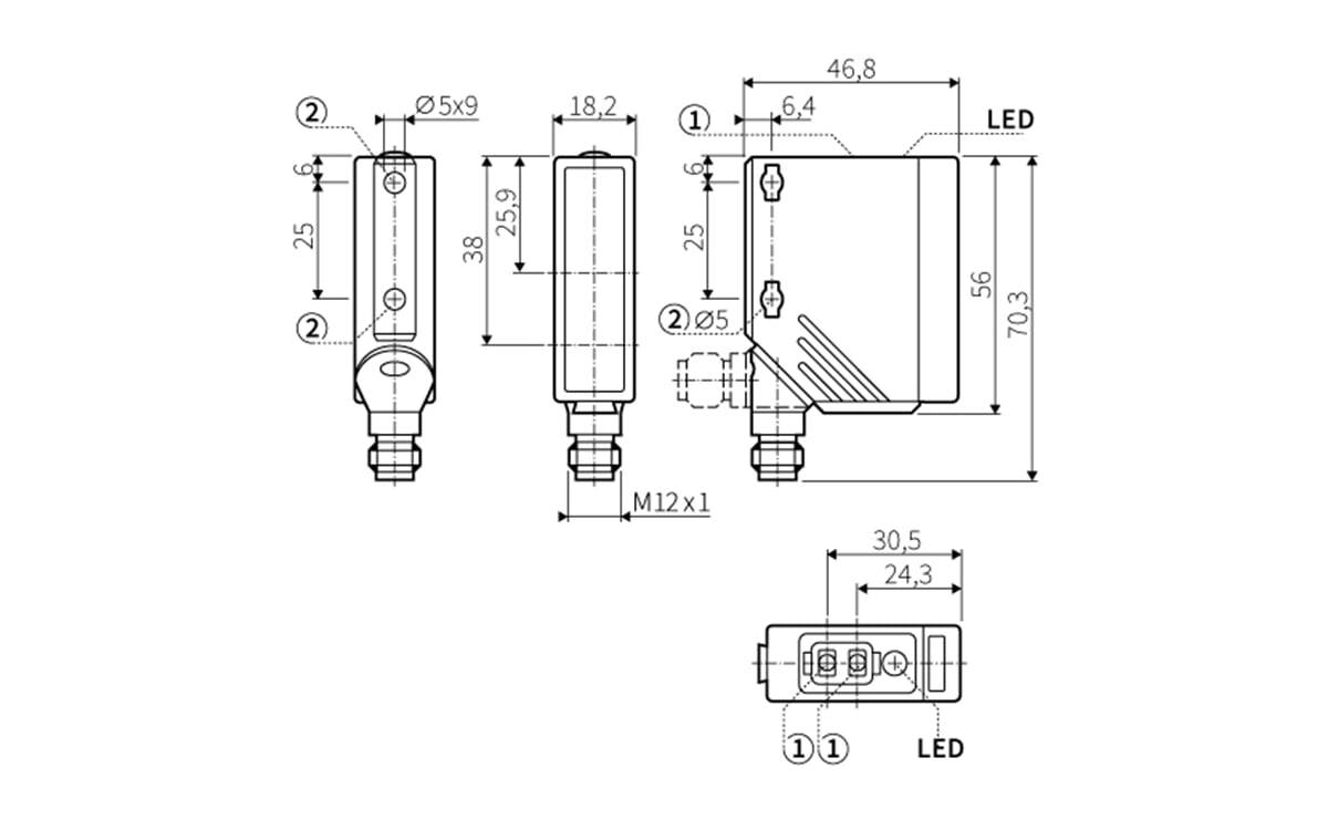 Farbsensor - AO703 - autosen-1