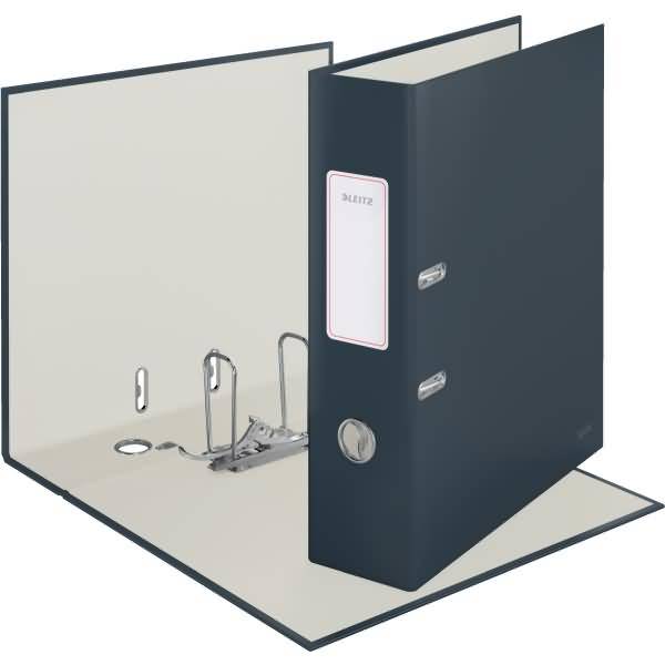 Ordner Cosy Soft-Touch mit Schlitzen A4 80mm gelb-1