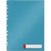 Prospekthülle Cosy A4 Maxi PP einklappbarer Lochrand VE=3 Stück blau