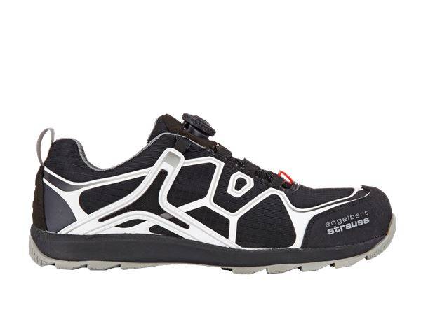 engelbert strauss e.s. S1 Sicherheitshalbschuhe Baham II schwarz/weiß 47-0