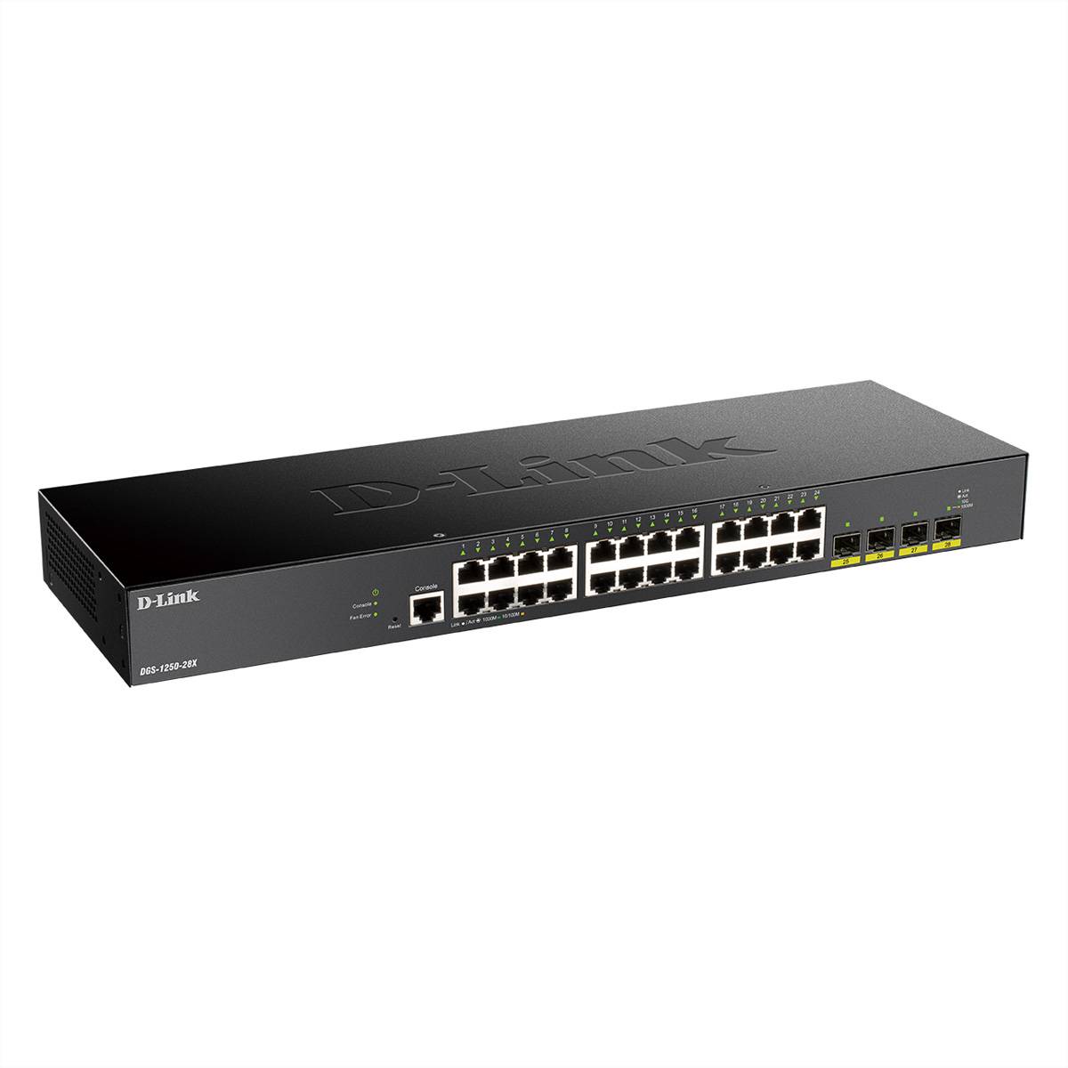 D-Link DGS-1250-28X Gigabit Switch 28-Port Smart Managed 4x 10G-1