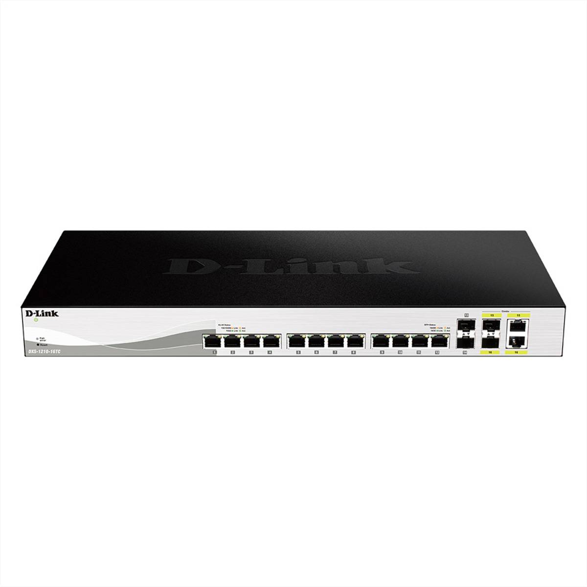 D-Link DXS-1210-16TC 16-Port Switch Smart Managed 10G 2x SFP+ 2x Combo-1