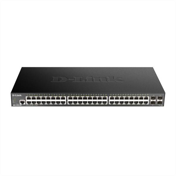 D-Link DGS-1250-52X Gigabit Switch 52-Port Smart Managed 4x 10G