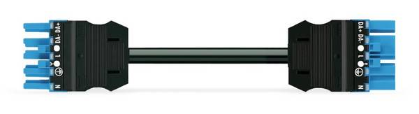 WAGO WINSTA MIDI Steckverbinder-System 3-5x4 mm² Verbindungsleitung, Buchse - Stecker, 5 polig, schwarz
