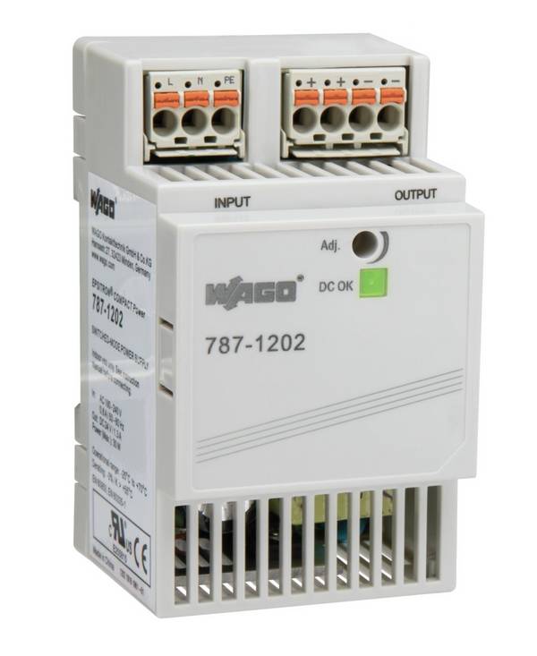 Wago Primär getaktete Stromversorgung;Compact;1-phasig; - 787-1202 - 1 Stück