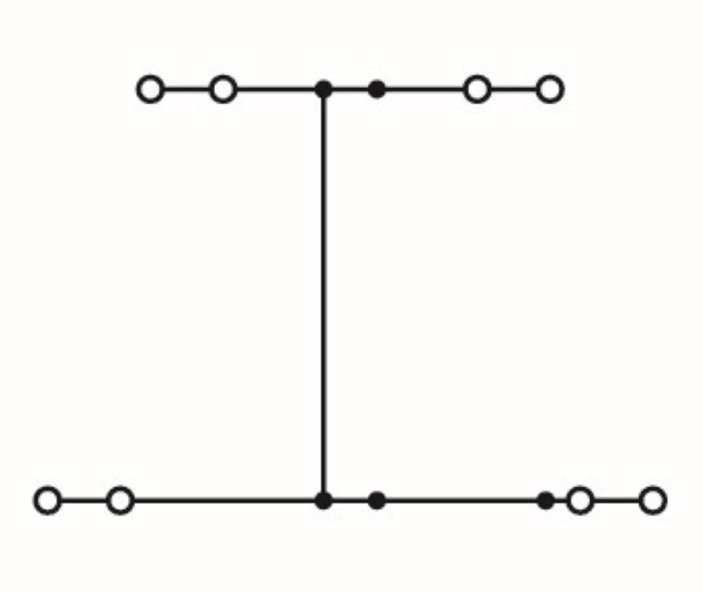 Wago 4-Leiter-Doppelstockklemme;8-Leiter-Durchgangsklemme;L;grau - 2002-2408 - 50 Stück-1